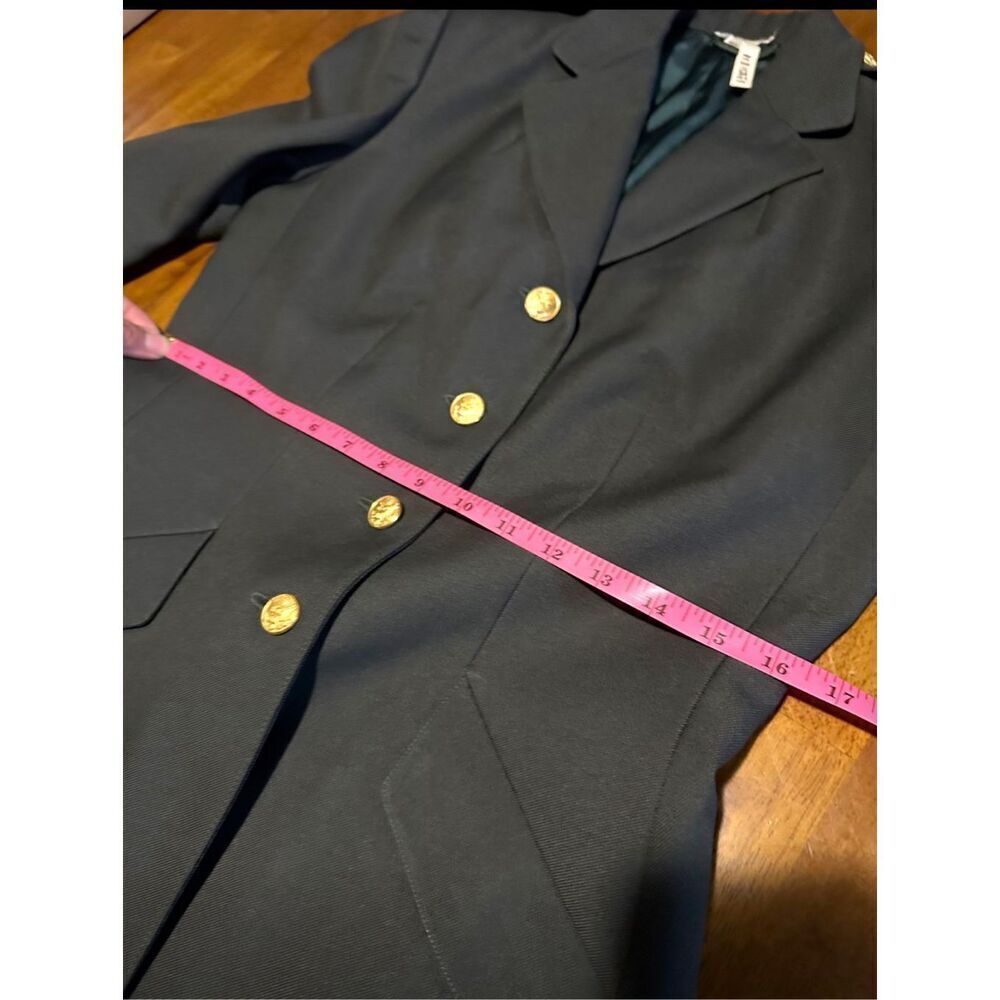 Vintage Army DC National Guard Women’s Official Blazer Jacket Size 12 Regular - Picture 11 of 12